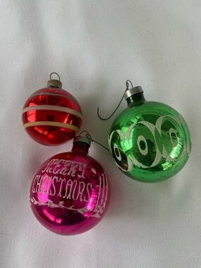 Vintage Ornaments 3 - Glass Collectible